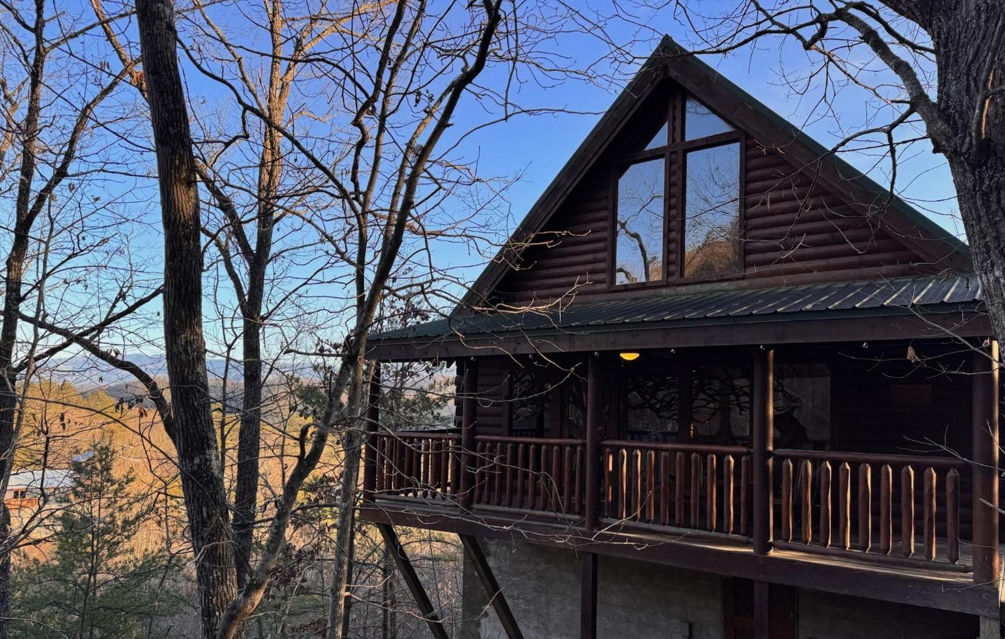 Smoky Paws - Exceptional Cabin, Stunning Mountain Views, Hot Tub, Tranquil, Gigabit Internet, Free L2 Ev 鸽子谷 外观 照片